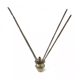 Bronze aroma stand (4.6 x 4.3 x 3.6 cm)