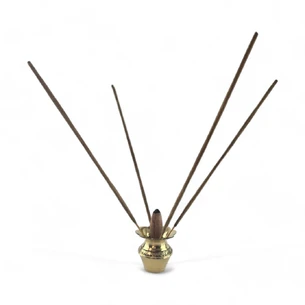 Bronze aroma stand (4 x 4.1 x 3.5 cm)
