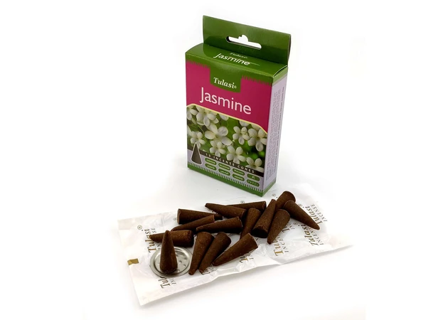 Фото 1 - Jasmine Incense Cones (Жасмин)(Tulasi) Конусы