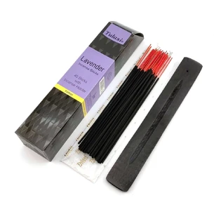 Lavender 40 Stiks with Incense Holder (Tulasi)