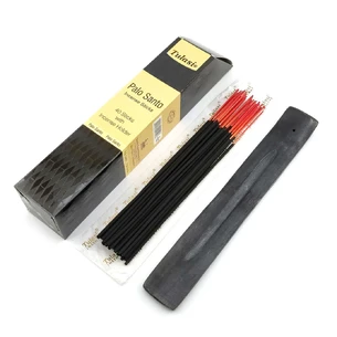 Palo Santo 40 Stiks with Incense Holder (Tulasi)