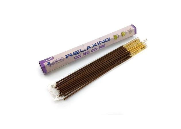 Фото 1 - Relaxing Aromatherapy Incense Sticks (Релакс Ароматерапия)(Tulasi) шестигранник