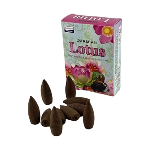 Lotus BackFlow Cones (Lotus) (Darshan) cones with reverse flow