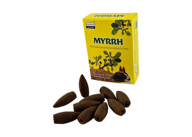 Фото 1 - Myrrh BackFlow Cones (Мир) (Darshan) конусы с обратным потоком