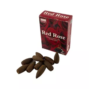 Red Rose BackFlow Cones (Красная Роза) (Darshan) конусы с обратным потоком