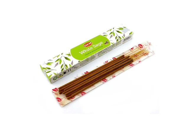 Фото 1 - White Sage Masala 15 Gms(Біла Шавлія)(Hem)(пилкові пахощі)