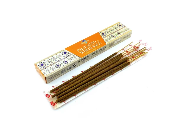 Фото 1 - Palo Santo White Sage Masala 15 Gms(Пало Санто и Белый Шалфей)(Hem)(пыльцевые ароматы)
