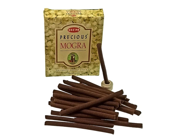 Фото 1 - Precious Mogra Dhoop 75 Gms (Precious jasmine)(Hem) baseless fragrance
