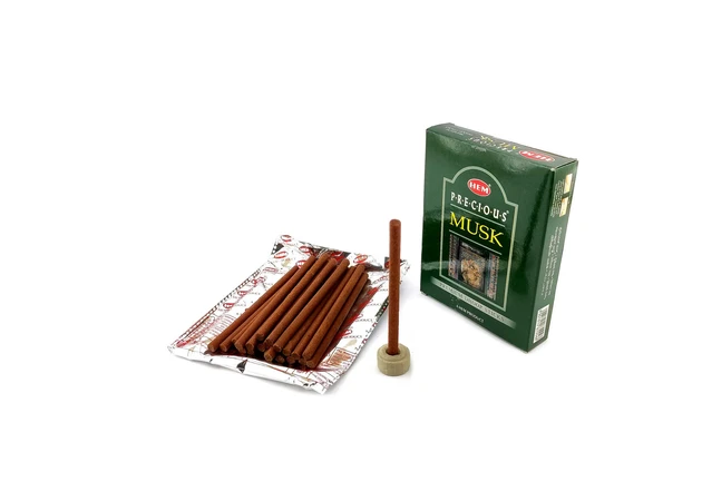Фото 1 - Precious Musk Dhoop (Драгоценный Муск) безосновное благоухание 60 г.MRP