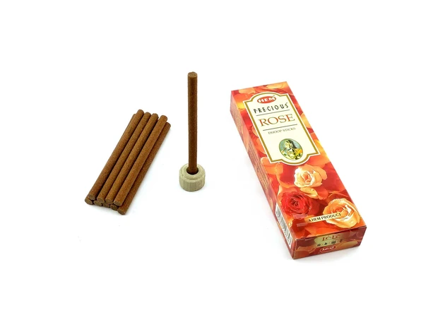 Фото 1 - Precious Rose Dhoop (Драгоценная Роза) безосновное благоухание 25 г.