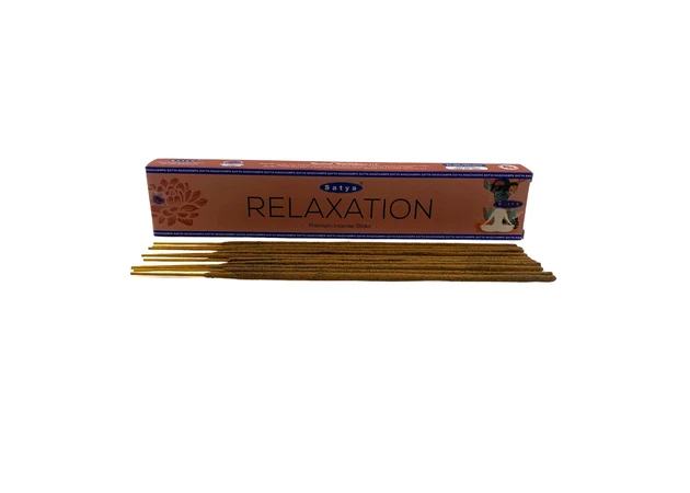 Фото 1 - Relaxation premium incence sticks (Релакс) (Satya) пилковий пахощі 15 гр.