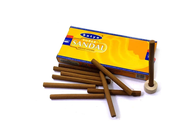 Фото 1 - Super Sandal dhoop (Супер Сандал) (Satya) (12/уп) безосновное благоухание