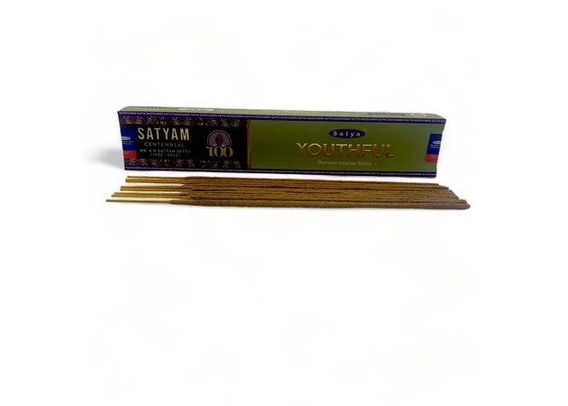 Фото 1 - Youthful premium incence sticks (Молодость) (Satya) пыльцевое благоухание 15 гр.