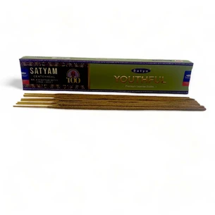 Youthful premium incense sticks (Youth) (Satya) pollen fragrance 15 gr.