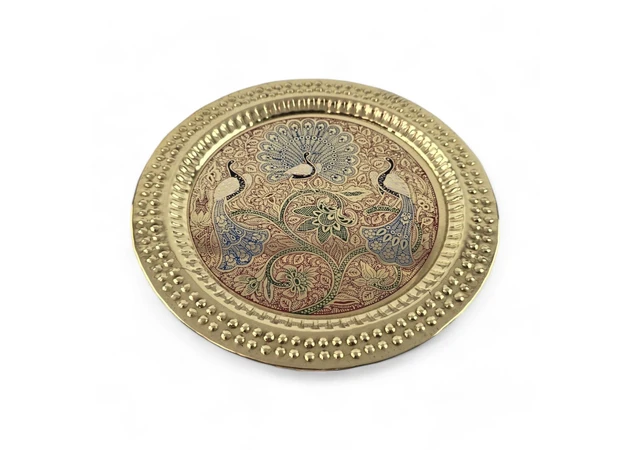 Фото 4 - Bronze wall plate (d-18.5, h-0.7 cm)