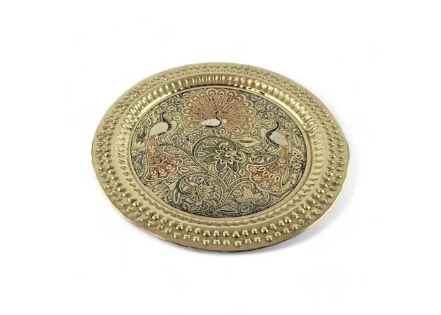 Фото 1 - Bronze wall plate (d-18.5, h-0.7 cm)