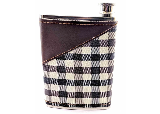 Фото 1 - Stainless steel flask Scotland cage (230 ml.) (13.5x10x2 cm)