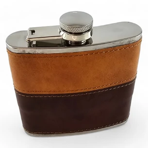 Фляга з нерж.сталі (170 мл.) (11х9, 5х2 см)