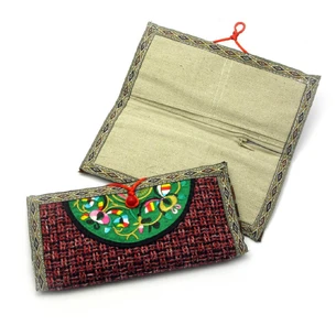 Fabric purse (19x9 cm)