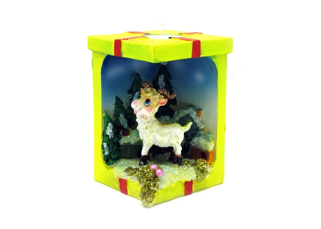Фото 1 - Goat with backlight (11x7.5x7.5 cm)