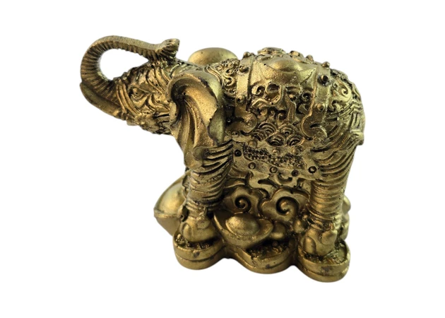 Фото 1 - Elephant on coins Bronze treasure (6x4, 5x8 cm)