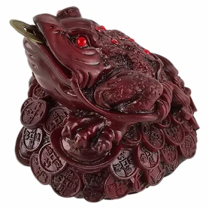 Статуетка жаба Жаба Багатства (11,5х9,5х9,5 см)