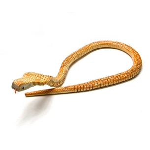 Brown wooden cobra snake (100 cm)