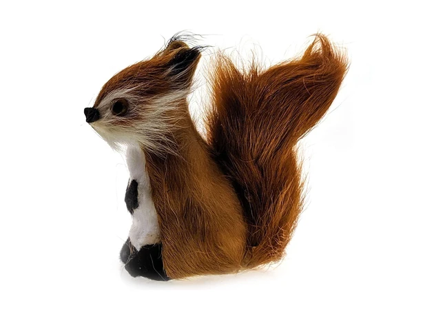 Фото 1 - Squirrel (natural fur) (8x8x4 cm)