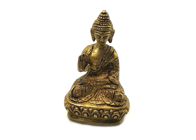 Фото 1 - Bronze Buddha (7.5x5x3.5 cm) E