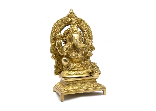 Фото 1 - Ganesha bronze (18.5x9.5x7 cm)