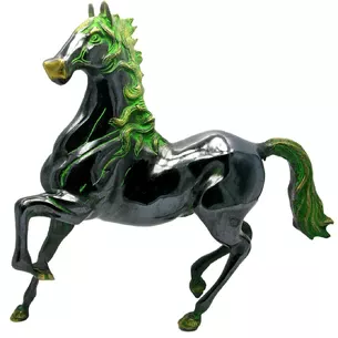 Bronze horse (16) (L41*W9.5*H37.5/cm)