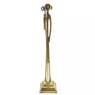 Bronze statuette of Ganda (27x5.5x5.5 cm)