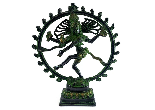 Фото 1 - Shiva dancing bronze (29x26x7.5 cm)