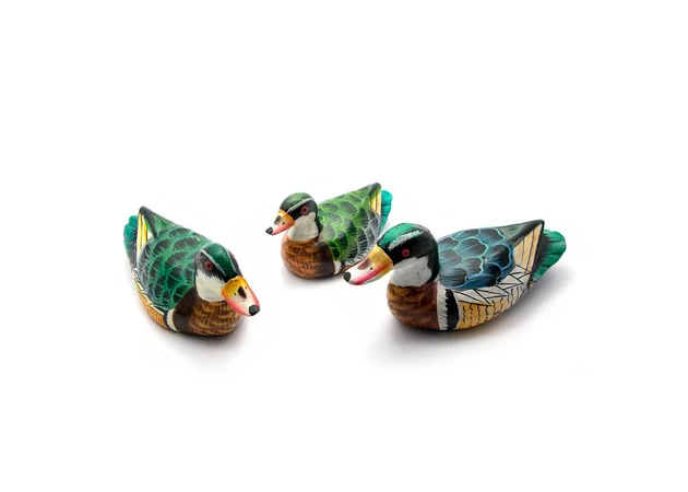 Фото 1 - Ducks set of 3 pcs. (13x6x5 cm 12x5.5x5 cm 9x5x4.5 cm)