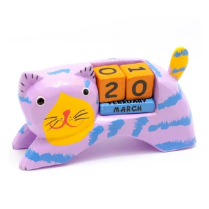 Вечный календарь Кот дерево (13х6, 5х4 см)