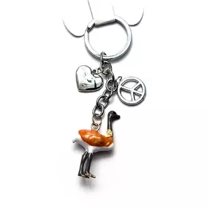 Keychain (W) Ostrich