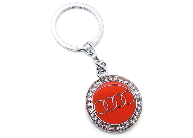 Фото 1 - Car keychain (U) Audi red