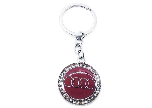 Фото 1 - Car keychain (U) Audi burgundy