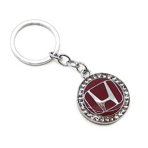 Брелок автомобільний (U) Honda бордовий