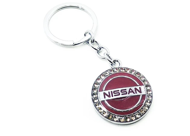 Фото 1 - Car keychain (U) Nissan burgundy