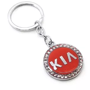 Брелок автомобільний (U) Kia червоний