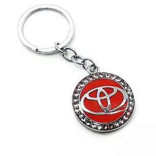 Car keychain (U) Toyota red