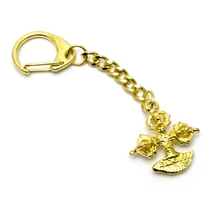 Keychain gold (Z) Vajra from Dorje