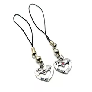 Keychains for lovers (B) Hearts A