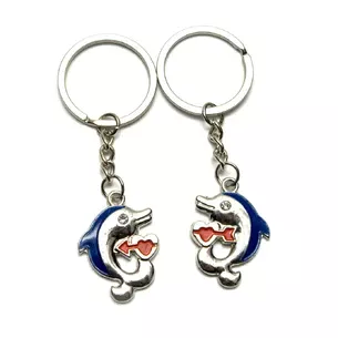 Keychains for lovers (D) Dolphins