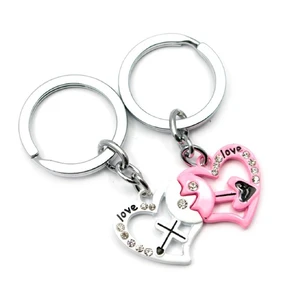 Keychains for lovers (Q) Hearts (1610)