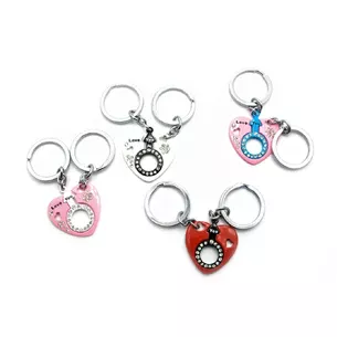 Keychains for lovers (Q) Heart