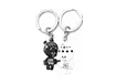 Фото 2 - Keychains for lovers (Q) Boy and girl black and white