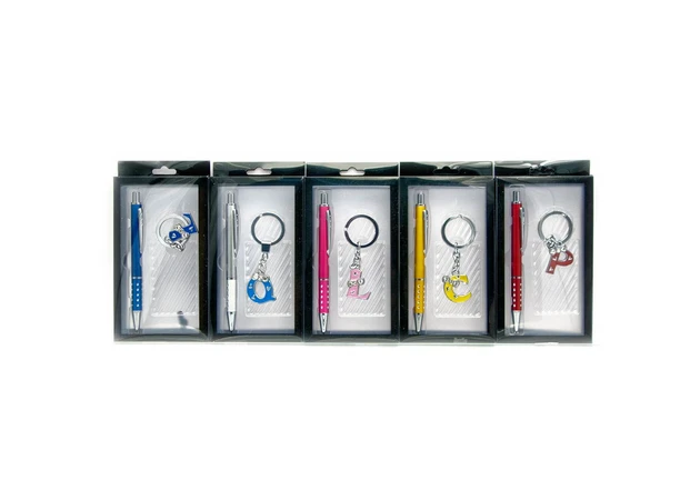 Фото 2 - Pen with keyring set (17.5x9x2 cm)