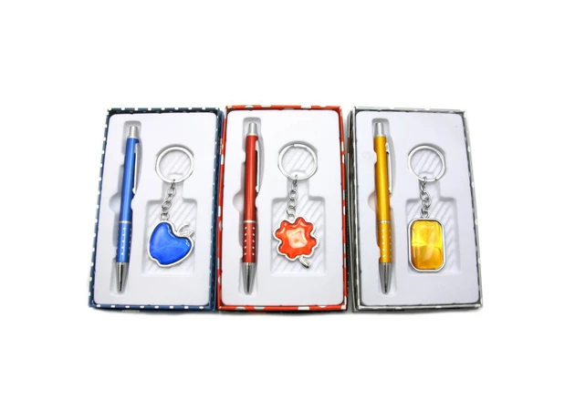 Фото 1 - Pen with keyring set (17x10x3 cm)